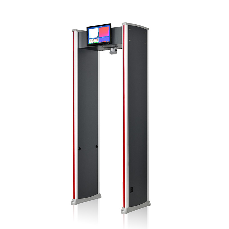 第九代M-303快速無感熱成像測(cè)溫+金屬安檢門